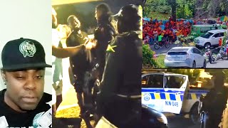 JLP rider htdown pnp supporter Police n motorist over car insurance [upl. by Wolsky]