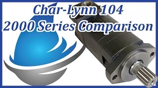 PHYSICAL COMPARISON OF CHARLYNN ®  EATON ® 104 2000 SERIES MOTOR TO FLUIDPOWERSHOP REPLACEMENT [upl. by Aimas931]