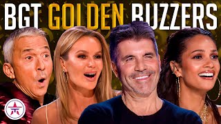 ALL 8 GOLDEN BUZZER AUDITIONS ON BGT 2023 [upl. by Bjorn]