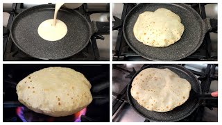 10 Minutes Recipe  The Perfect Roti Phulka Chapati   No knead  No Rolling 🙂 [upl. by Gonick]