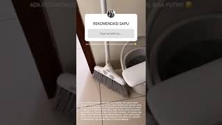 REKOMENDASI SAPU PERLENGKAPAN PEMBERSIH RUMAH  CLEANING TOOLS [upl. by Lletnom]