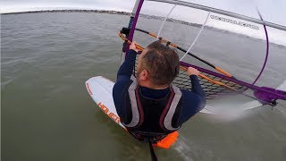 Learning to Foil VLOG 8 Foiling on Naish Surf XL foil with Hover 142 replaced WS foil [upl. by Hach]