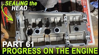 Porsche 911 996 Restoration  Sealing the Head  Part 61 [upl. by Weber]