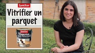 Vitrificateur Ultra Résistant  Comment vitrifier un parquet [upl. by Anirtruc]