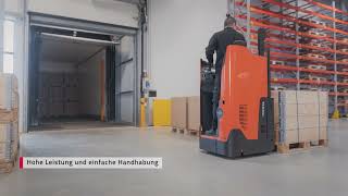 Die neue SSerie der ElektroNieder amp Hochhubwagen von Toyota Material Handling im Einsatz [upl. by Marc]