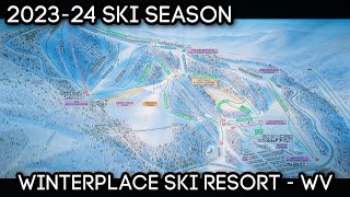 Skiing at Winterplace Ski Resort  Ghent West Virginia  12302023 [upl. by Attebasile]