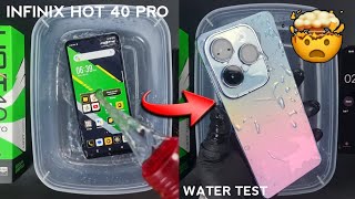 Infinix Hot 40 Pro Water Test 💦💧 Infinix Hot 40 Pro is Waterproof Or Not [upl. by Cioffred]