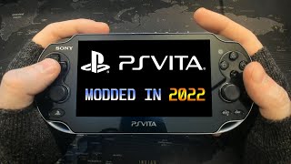 A Playstation Vita Modded in 2022 [upl. by Eiuqnimod]