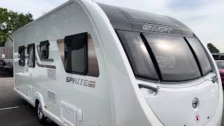 2022 SWIFT SPRITE MAJOR 4 EB  For Sale  AM Caravans [upl. by Ayekam]