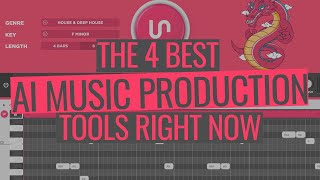 The 4 Best AI Music Production Tools Right Now [upl. by Manthei963]