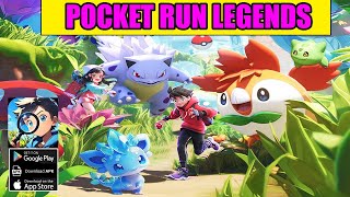 Pocket Run Legends Gameplay  Pokemon Idle RPG Android iOS [upl. by Xerxes]