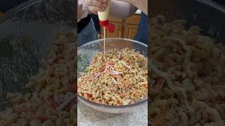 Making Hawaiian Macaroni Salad shorts [upl. by Teevens]