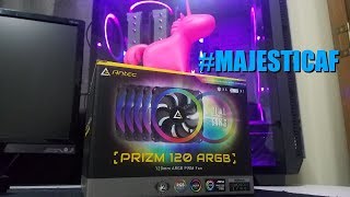 MANIC TECH ANTEC PRIZM 120 ARGB 5FAN KIT REVIEW [upl. by Tisbee549]