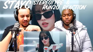 REACTING TO STAYC 스테이씨 STEREOTYPE amp RUN2U  React Cult [upl. by Sokil]