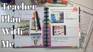 Plan With Me  Work Planner  Big Horizontal Layout [upl. by Oinotnaocram]