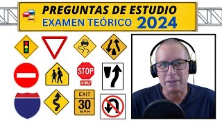 PREGUNTAS DEL EXAMEN TEORICO DE CONDUCIR 2024  LICENCIA DE MANEJO EN ESPAÑOL [upl. by Elwin975]