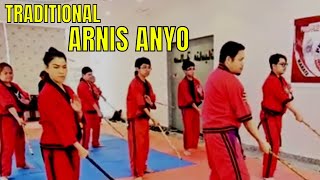 Learn the Traditional Arnis Anyo 1  4 tutorial training [upl. by Scholem]