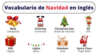 Vocabulario de navidad en inglés [upl. by Aihsel177]