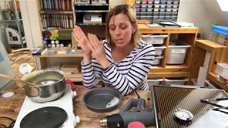 How to get started painting with beeswax  MORE INFO IN DESCRIPTION BELOW 👇 [upl. by Alahsal]