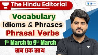 1  9 March  Weekly Hindu Analysis  Hindu Editorial  Editorial by Vishal sir  Bank  SSC  UPSC [upl. by Yoho518]