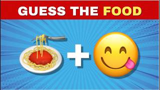 Food EMOJI Quiz 🍕  Only TRUE Foodies Can Score 100 [upl. by Macnair]