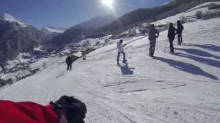 The Longest Ski Slope in Sölden Austria [upl. by Bryana125]