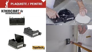 Boîte de finition Quickbox™ spéciale enduit à séchage rapide 165 cm  Tapetech [upl. by Assiruam]