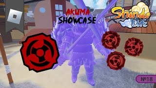 Akuma Bloodline FULL SHOWCASE  Shindo Life Akuma Showcase  Review [upl. by Aihsened]