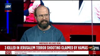 Actor Brett Gelman visits Israel as antisemitism rises [upl. by Noyerb223]