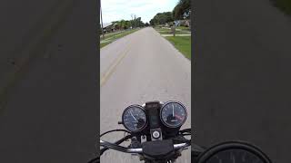 ALMOST ATTACKED AFTER THE RIDE chickens cb650 motorcyle [upl. by Jarred]