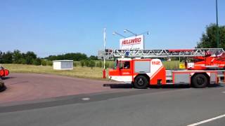 Feueralarm im Baumarkt BF Leipzig Nord und West rücken an [upl. by Oigroeg]