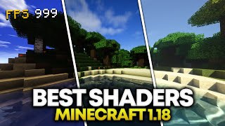 TOP 3 NAJLEPSZYCH SHADERÓW MINECRAFT 118 2022 [upl. by Xaviera165]