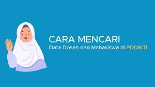 Cara Mencari Data Dosen dan Mahasiswa PDDIKTI [upl. by Nwahsuq346]