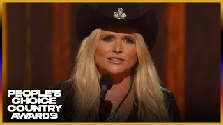 Miranda Lambert’s FULL Acceptance Speech For the People’s Choice Country Icon Award  2024 PCCAs [upl. by Ardnasxela]