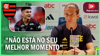 Filipe Luís pede paciência com Carlos Alcaraz e elogia raça do jogador no Flamengo [upl. by Mic]