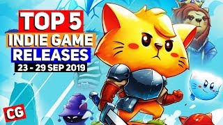 Top 5 BEST NEW Indie Game Releases 23  29 Sep 2019 [upl. by Ilanos211]