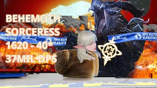 Lost Ark  Behemoth  40 Sorceress 37M DPS [upl. by Yaeger331]