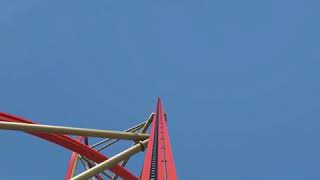 RailBlazer at Californias Great America RMC Raptor [upl. by Aitnom161]