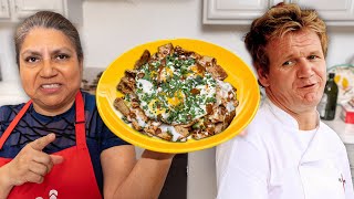 Mexican Mom Cooks Gordon Ramsays Mexican Recipe Unexpected Results [upl. by Palmer]