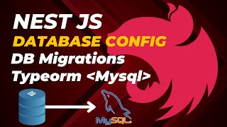 Database connection and migrations  Nest JS  Typeorm [upl. by Ema]