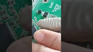 daily electronics short video smd ic remove youtube short video [upl. by Arnie]