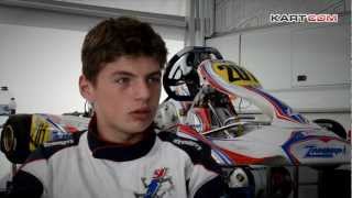 ITV Max Verstappen  WSK Zuera  2012 [upl. by Cecilius899]