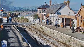 Livecam4k  The West Somerset Railway  Blue Anchor United Kingdom 🇬🇧 4k Ep11 [upl. by Nehepts132]