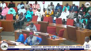 BANJUL First Ordinary Session In The 2024 Legislative Year  Sitting of Monday 18th March [upl. by Nalepka798]