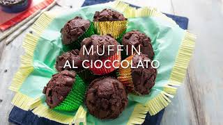 MUFFIN AL CIOCCOLATO RICETTA VELOCE PER MUFFIN SOFFICISSIMI Chiarapassion [upl. by Nayrda139]