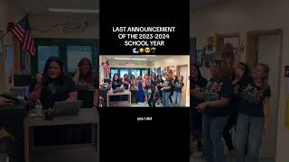 Teachers Remix Super Bass by Nicki Minaj EOY Announcement 2024 [upl. by May]