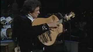 Johnny Cash  Ghost Riders In The Sky Live  1987 [upl. by Nidnarb798]