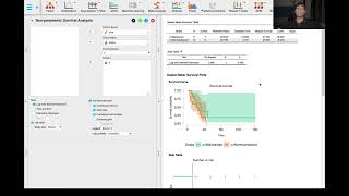 3 KaplanMeier Survival Analysis  Log rank test [upl. by Debo]