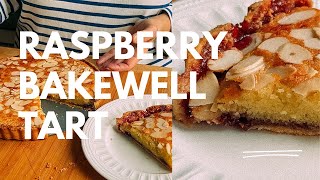 Raspberry Frangipane Bakewell Tart [upl. by Ahsiym388]