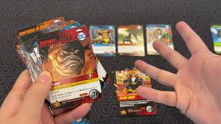 Board Game Reviews Ep 293 DC DECKBUILDING GAME RIVALS  SHAZAM VS BLACK ADAM [upl. by Tidwell]